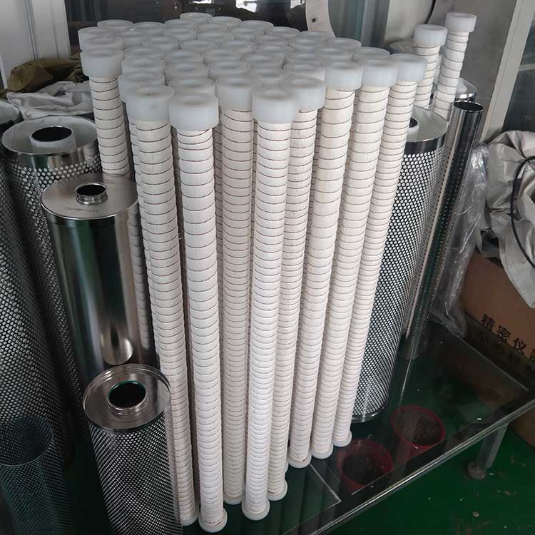 華豫生產(chǎn)供應(yīng)除油器濾芯 長度1018 無紡布、玻纖棉